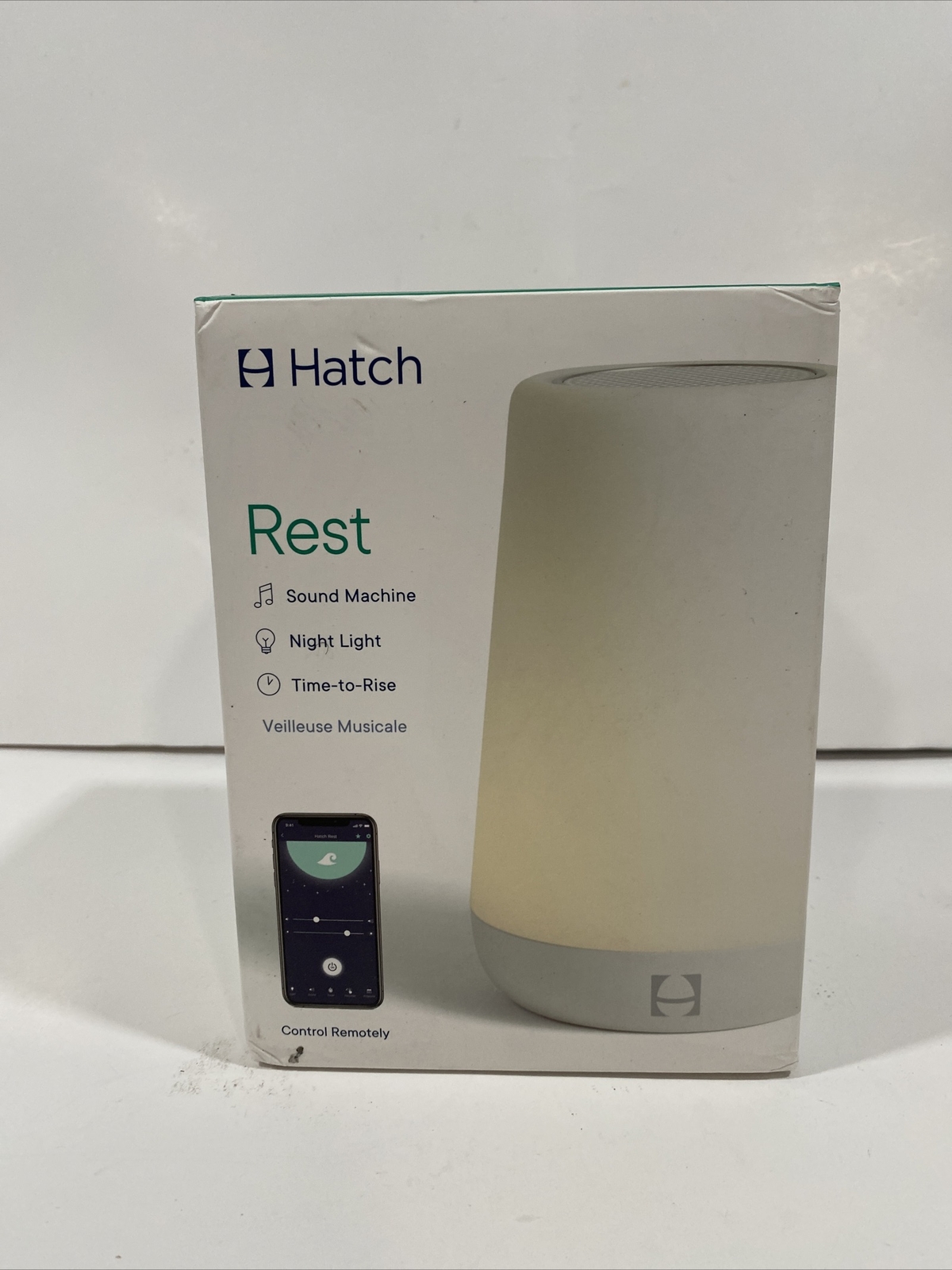 Hatch Baby Sound Machine and TimetoRise Rest Night Light HBREST