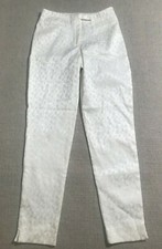 Compagnie Internationale Express Women  s Pants 7/8 Textured Floral Pattern 655