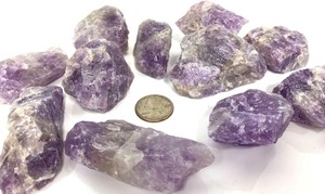 rough cut amethyst