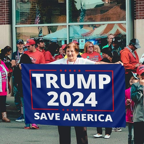 Trump 2024 Save America Flag 3x5 Ft Donald J Trump MAGA 2024 President Election - Picture 6 of 7