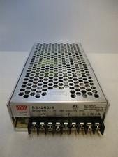 Mean Well SE-200-5 24V 8.8A 200W AC/DC Switching Single-Out Power Supply Unit
