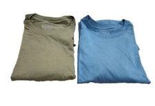 Set Of 2 True Classic Men's Green And Blue XX Large T-Shirts 