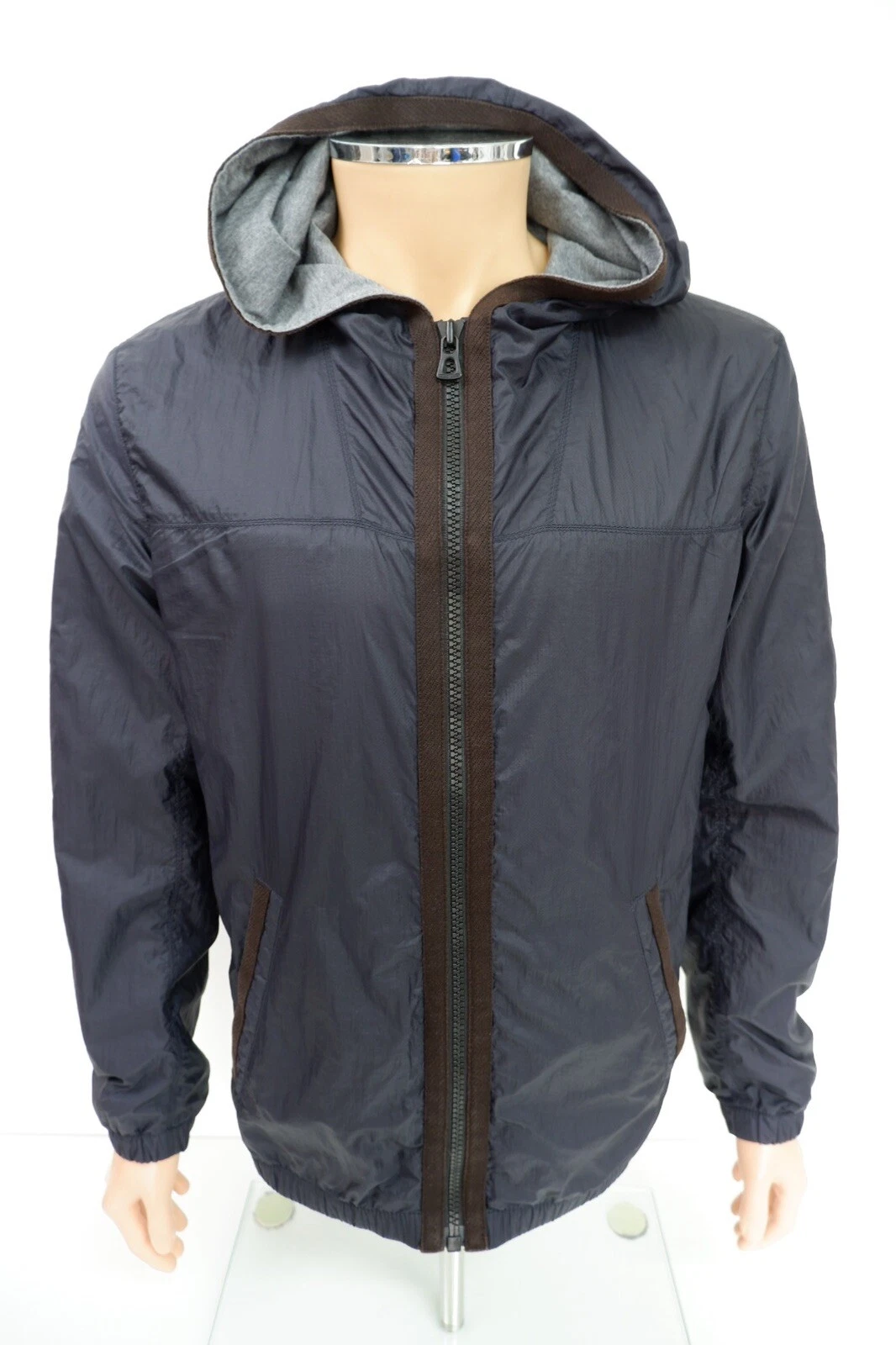 Hugo Boss Mens Jacket Size 48 M Medium Navy Blue Otronic