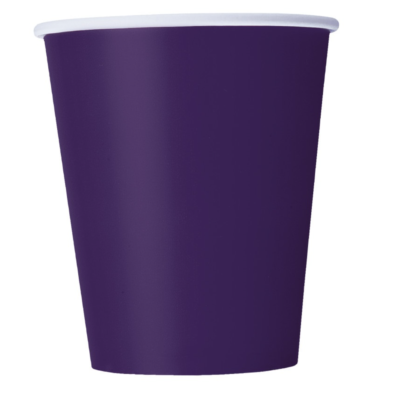 Purple Paper Cups Birthday Party Garden Halloween Decoration 14 Pk 9oz Dark