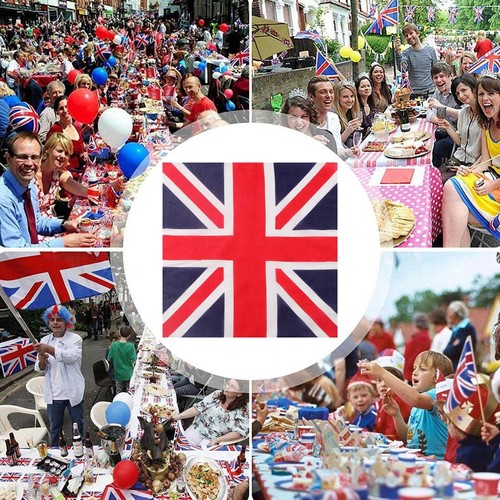 UNION JACK COTTON BANDANA BRITISH FLAG HEAD NECK SCARF GIFT FAST - Picture 8 of 8