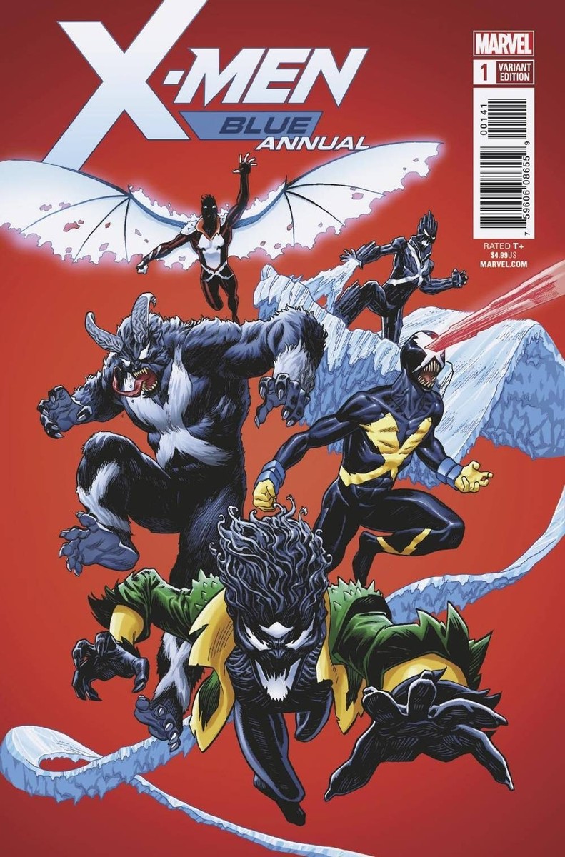 X-MEN BLUE ANNUAL 1 VENOMIZED VARIANT VENOM CROSSOVER NM | eBay