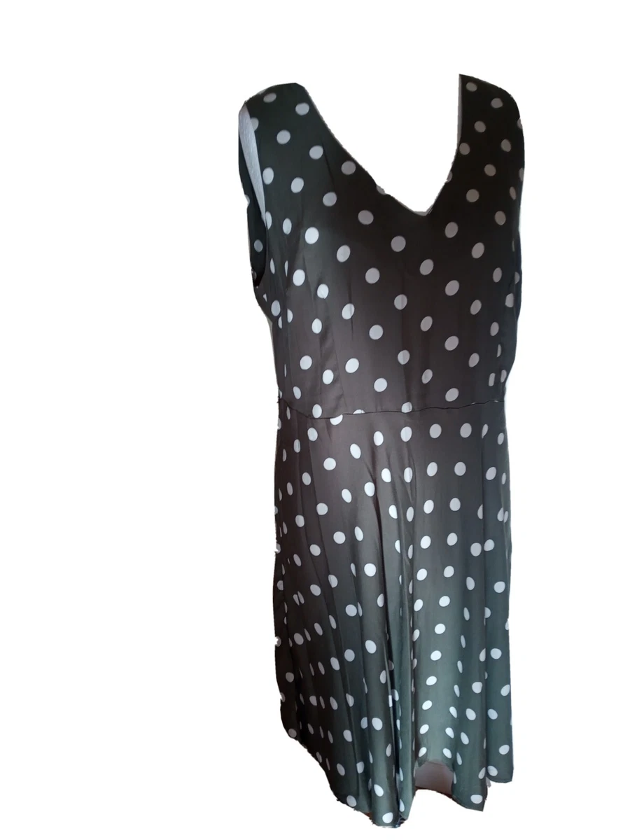 Billie blossom Size 18 Polka Dot Dress green eBay