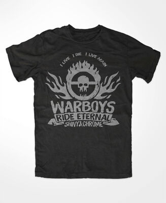 Warboys T-Shirt,Braveheart,Shine and Chrome,Kult,Interceptor,Rockatansky