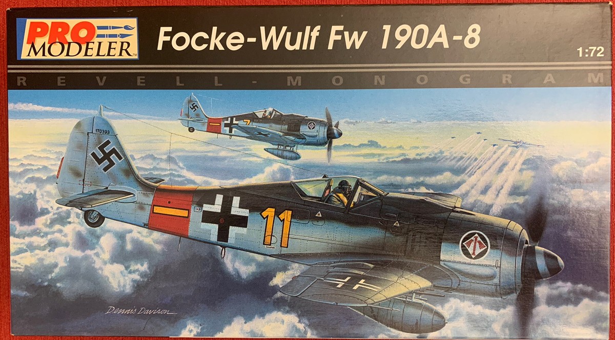 Wulf Fw 190A-8✨ 1:72 スケール Nice 1:72 Focke-Wulf Fw 190A-8 Pro Modeler 85-5943 | eBay