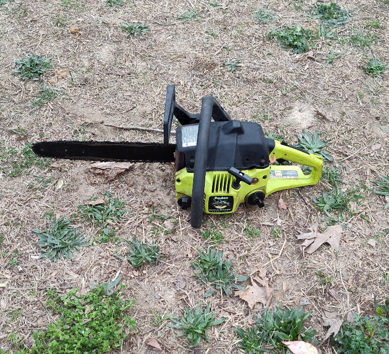 Poulan Wood Shark Model 1950 36CC Chainsaw Runs | eBay