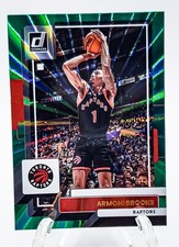 2022-23 Donruss Green Holo Laser Parallel #27 Armoni Brooks Card
