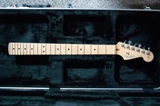 Fender Stratocaster maple neck with tuners, used and in a ready-to-rock shape