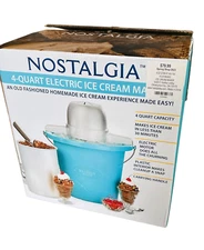 Nostalgia 4 qt electric Ice Cleam maker