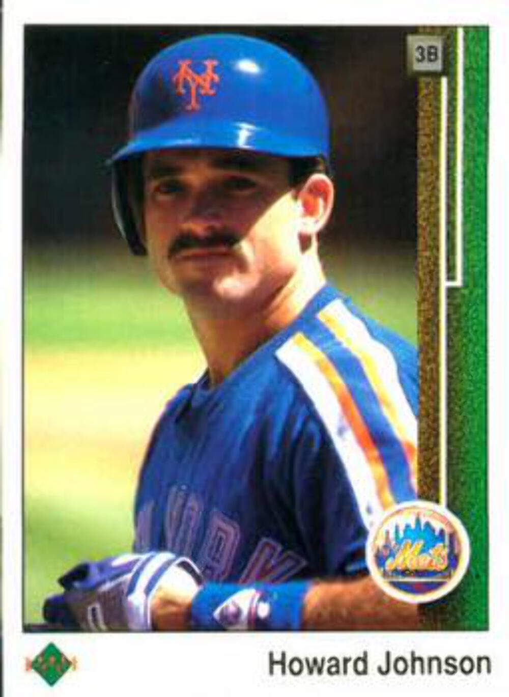 #582 Howard Johnson - New York Mets - 1989 Upper Deck Baseball