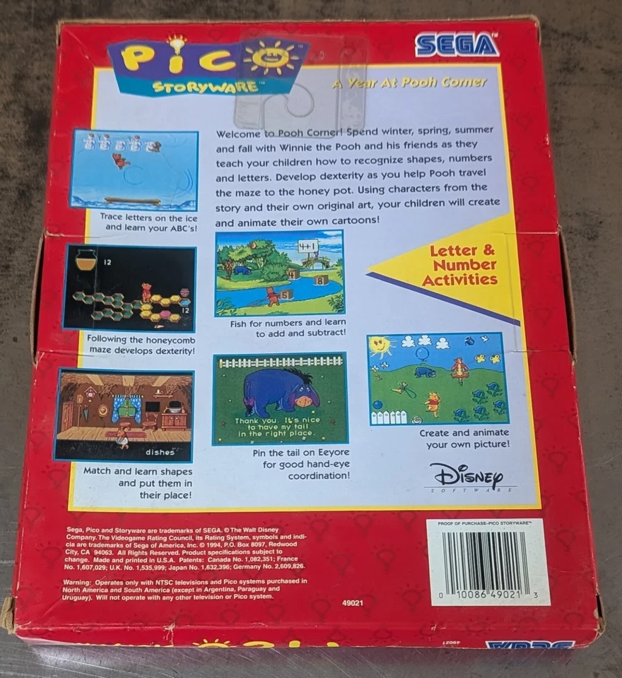 1994 Sega Pico Sesame Street Alphabet Avenue, Factory Sealed - Image 2 of 4
