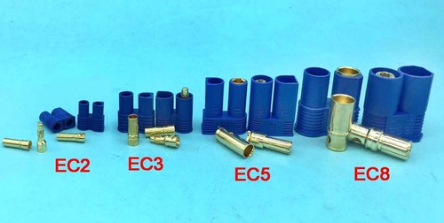 Lot EC8 EC-5 EC-3 Rc Battery Connectors Male/Female Plugs Sockets lipo ...