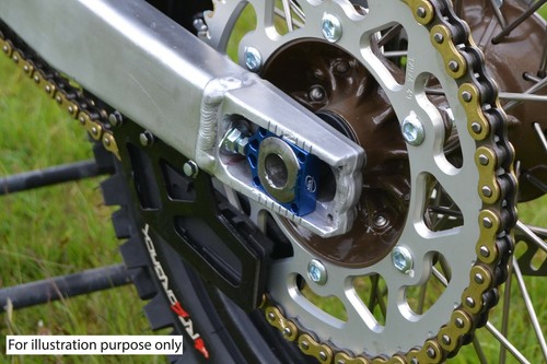 AS3 AXLE BLOCKS for SUZUKI RM 125 RM 250 2002-2008 - Picture 3 of 7