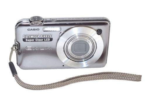 Casio Exilim Ex-S10 10.1Mp Point & Shoot Digital Camera Digicam + Battery Tested