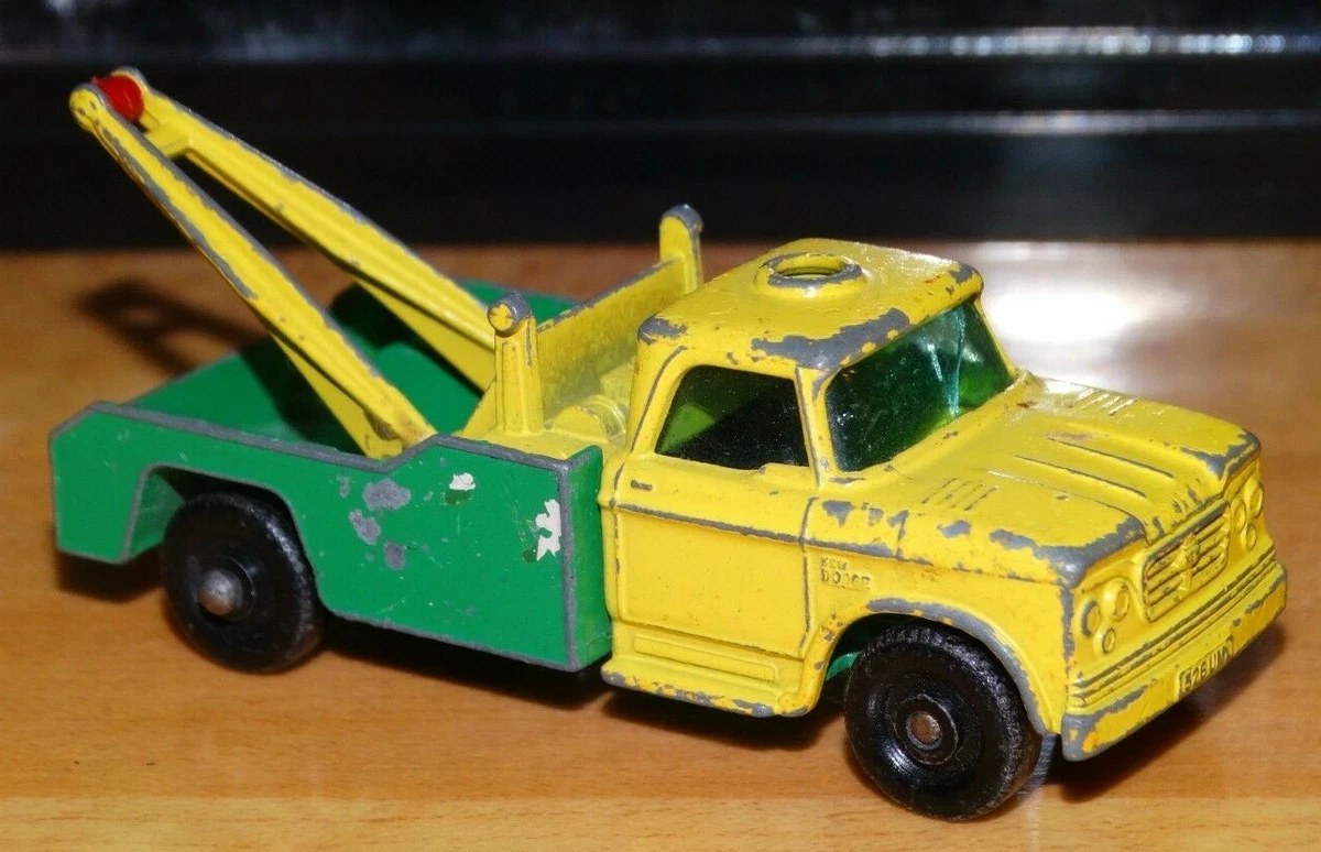 Vintage Matchbox Lesney Dodge Wreck Truck No 13, 4C