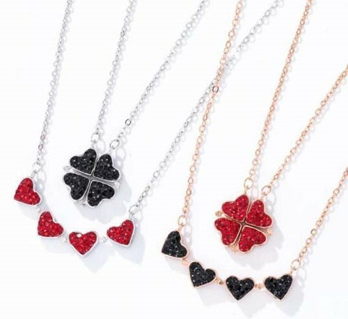 Clover pendant Necklace Four Leaf 