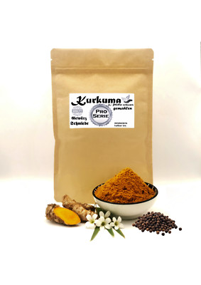 1kg Kurkuma & Pfeffer  Pro Serie Premium Qualität  Curcuma '' Curcumin & Piperin