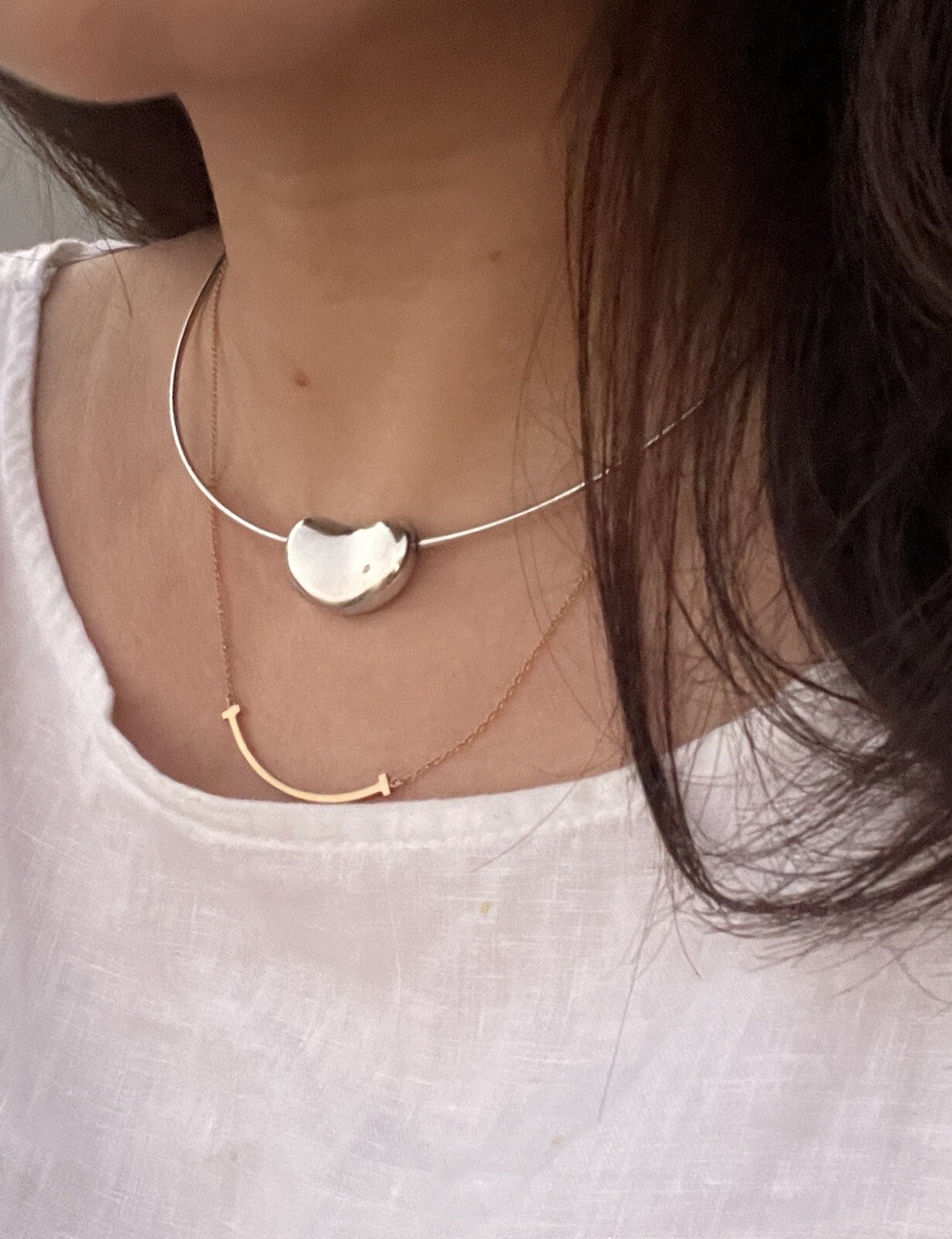 Vintage Tiffany Choker Necklace Vintage Tiffany Silver Elsa