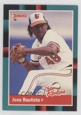1988 Donruss The Rookies Jose Bautista #41 1hb4