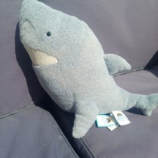 AUTHENT NWT Jellycat  Silvie Shark ocean life Retired  New Plush Soft Toy