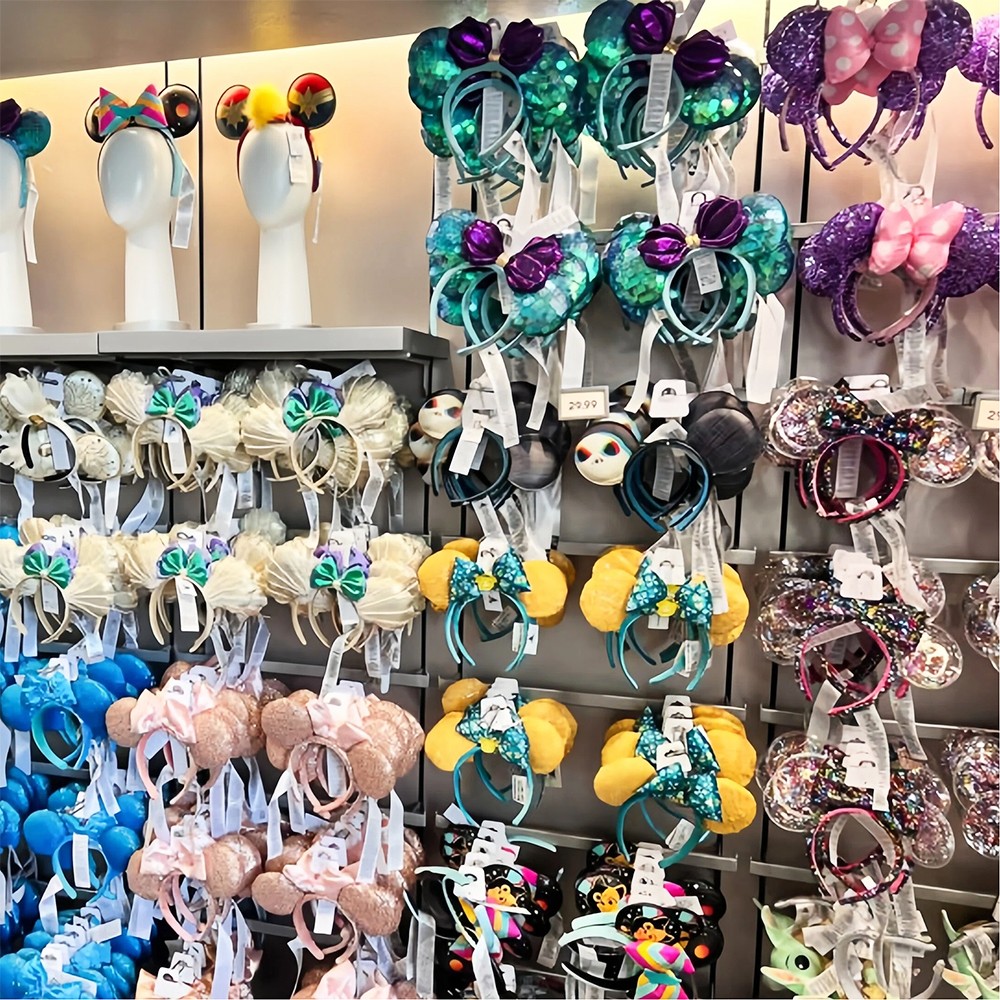 Disney Parks Mickey Minnie Mouse Ears Rapunzel Cinderella Belle