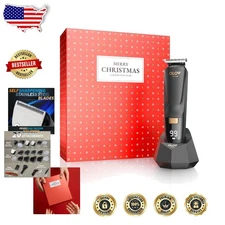 All-in-One Beard Trimmer 21pc Mens Grooming Kit Electric Razor USB Rechargeable