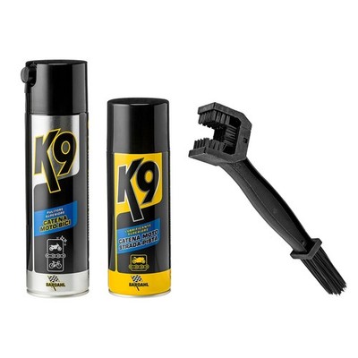 Bardahl K9 Motorcycle Road Track Grease + Cleaner + Brush - MF6349