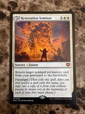 RESTORATION SEMINAR Magic MTG Secrets of Strixhaven