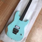 6 String Sky Blue Electric Guitar Heavy-duty Distressed Guitar Locking Tuners