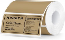 4 X 2 Direct Thermal Labels, Thermal Printer Stickers, Strong Adhesive Perfo