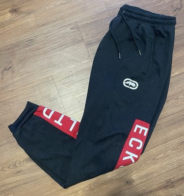 BLACK & RED ECKO UNLTD. SWEATPANTS (Size 2XL)