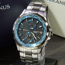 CASIO OCEANUS OCW-S2000 MANTA TITANIUM WATCH W/BOX TESTED JAPAN