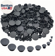 360 PCS 9 Sizes Plastic Hole Plugs Flush Type Hole Plugs Snap in Locking Hole Tu