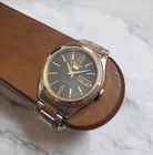 Seiko Vintage Ultra Rare Retro Grey Sunburst Sprial Textured Dial JDM Auto OEM