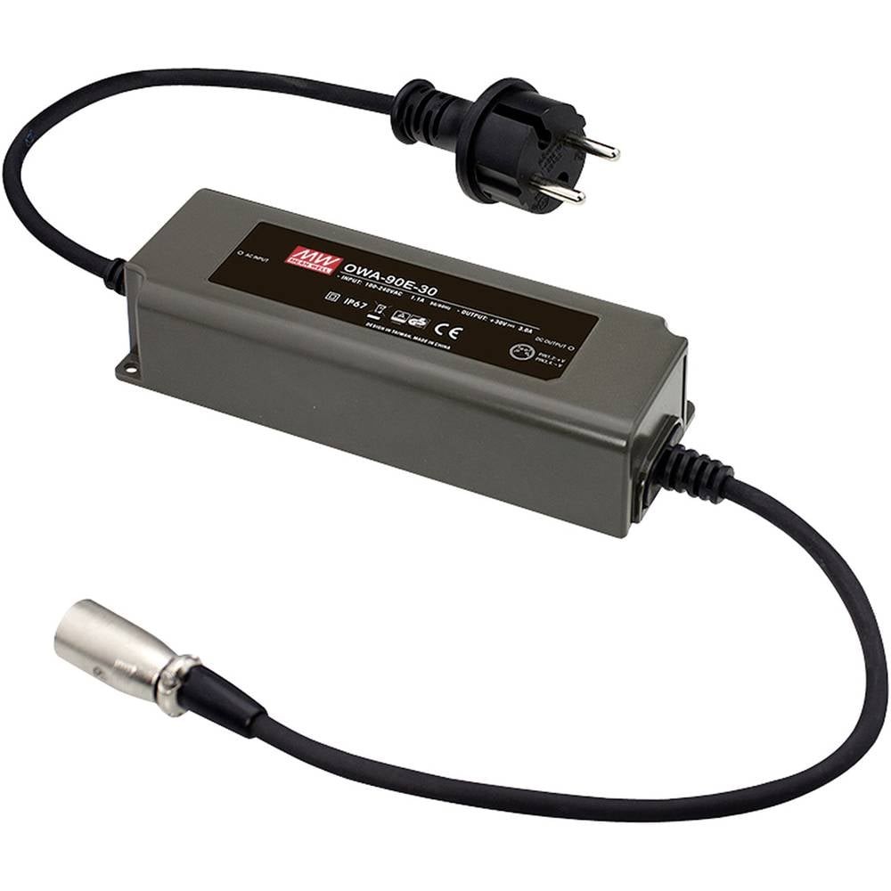 Alimentation 12V DC Mean Well OWA-90E-12 de table pour chargeurs 90W
