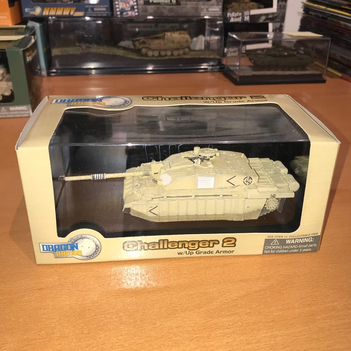 Figurine Char Dragon Armor – Challenger 2 KFOR Royal Scots – Echelle 1/72 – Occasion