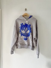Named Collective Women’s Hoodie Top Brand New Medium Blue Rhinestone