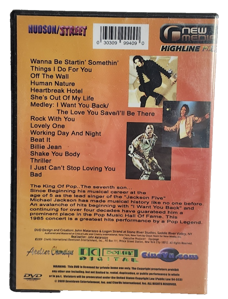 Michael Jackson - Live In Japan (DVD, 2009) for sale online | eBay
