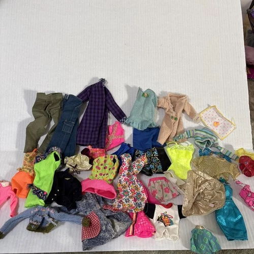 Doll Clothes Lot/31 for Barbie/Ken. Mostly Vintage