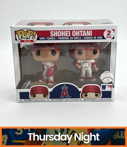 SHOHEI OHTANI FUNKO POP! MLB VINYL FIGURES 2 PACK BASEBALL