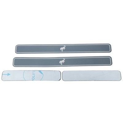 Genuine Ford 2021-2024 Bronco Door Sill Plates - Black Platinum VM1PZ-99132A08-B