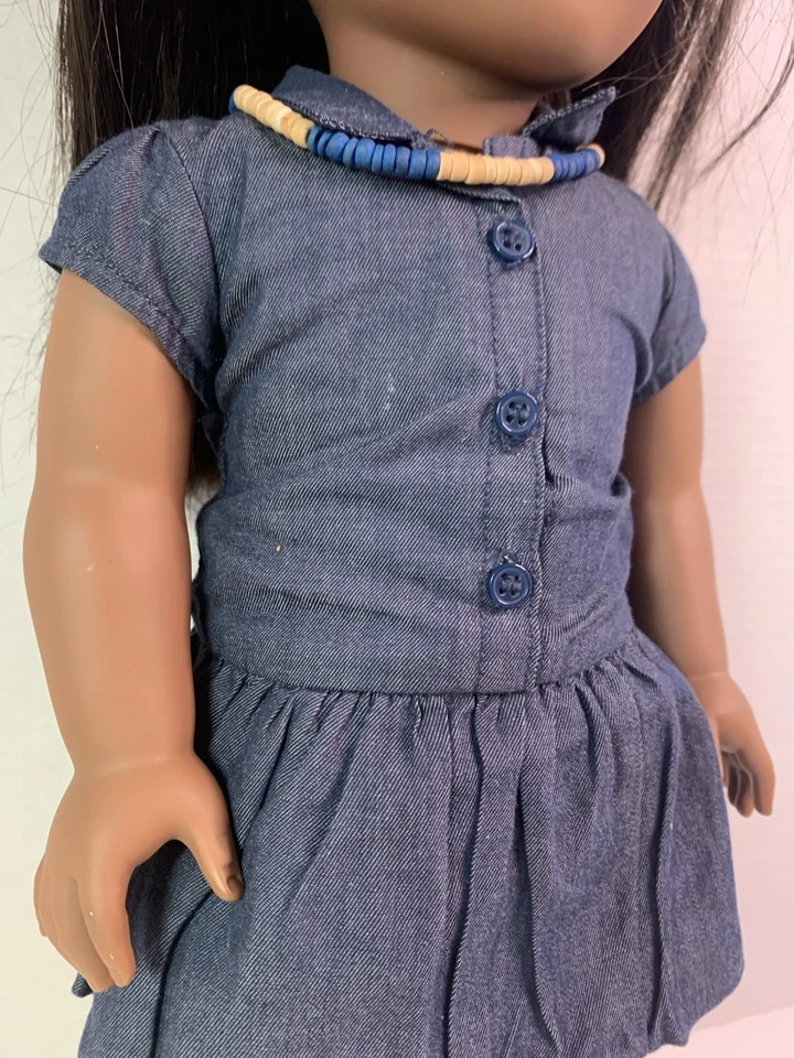 American Girl Doll. 18” , outfit and glasses included with doll. - Image 3 of 4