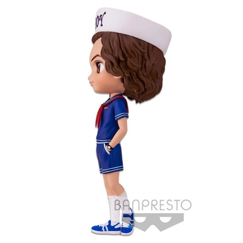 BANPRESTO Stranger Things Q Posket - Scoops Ahoy Steve Figura 5.5" Estatua NUEVO Foto 3 de 4