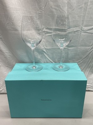 Tiffany Home Essentials White Wine Crystal Glasses Set of 2 73481163