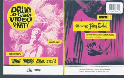 Drug-o-Rama Video Party (Blu-ray) With OOP Vinegar Syndrome Slipcover - NEW