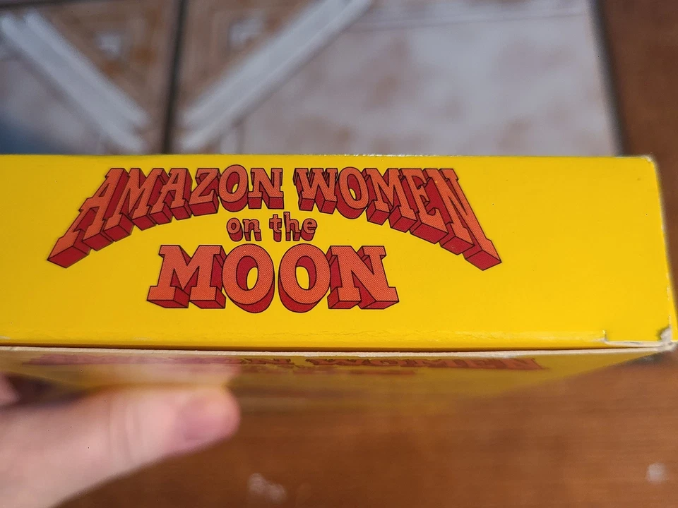 Amazon Women on the Moon VHS Rosanna Marquette Carrie Fischer Howard Hessman - Image 3 of 4